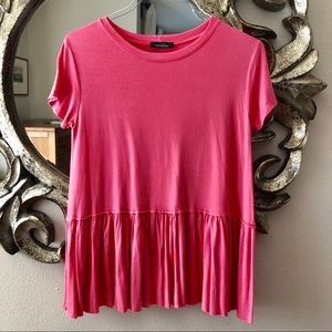Pale Pink swing Top Size L